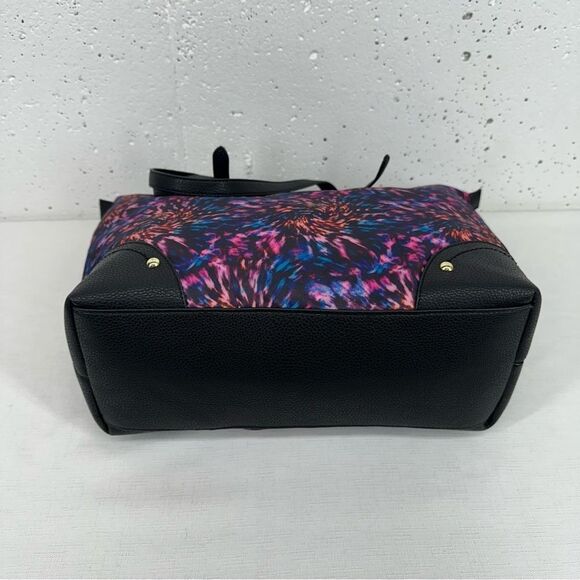 Juicy Couture Pink Purple Turquoise Tote Bag with Gold Hardware - Picture 4 of 14